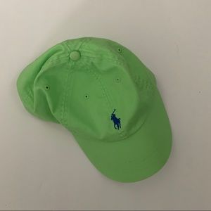 Green polo hat